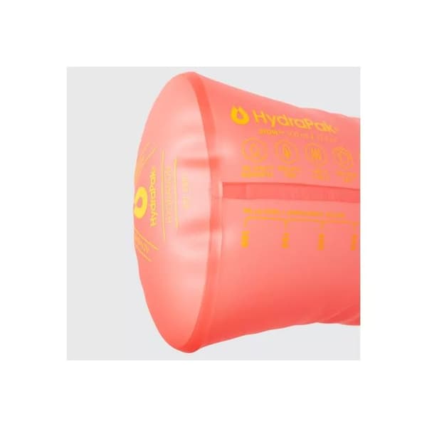 HYDRAPAK STOW 500 ML Redwood Red, mjuk vattenflaska