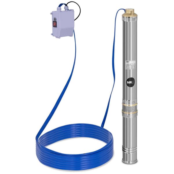 MSW Djupvattenpump - 4800 l/h - 750 W - rostfritt stål