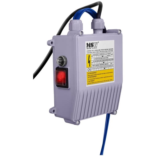 MSW Brunnspump - 10,8 m³/h - 1500 W - rostfritt stål
