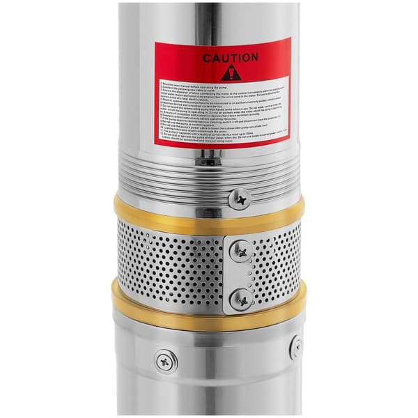MSW Brunnspump - 10,8 m³/h - 1500 W - rostfritt stål