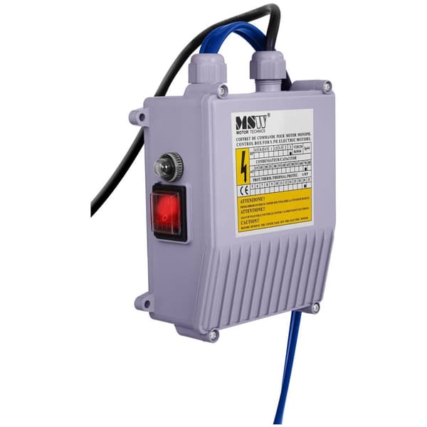 MSW Brunnspump - 10,8 m³/h - 3000 W - rostfritt stål