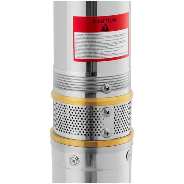 MSW Brunnspump - 10,8 m³/h - 3000 W - rostfritt stål