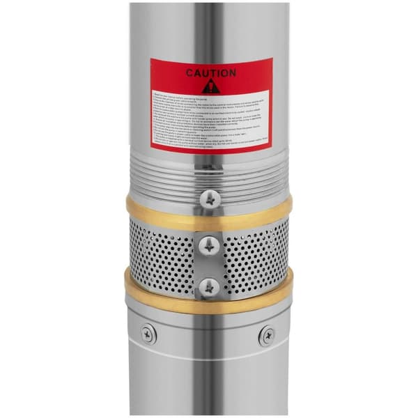 MSW Brunnspump - 6 m³/h - 100 W - rostfritt stål