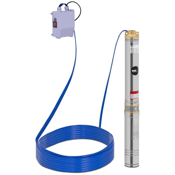 MSW Brunnspump - 6 m³/h - 100 W - rostfritt stål