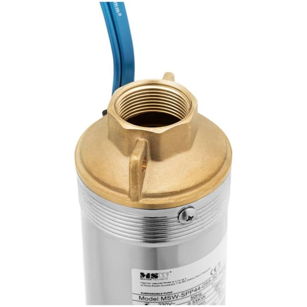 MSW Brunnspump - 6 m³/h - 750 W - rostfritt stål