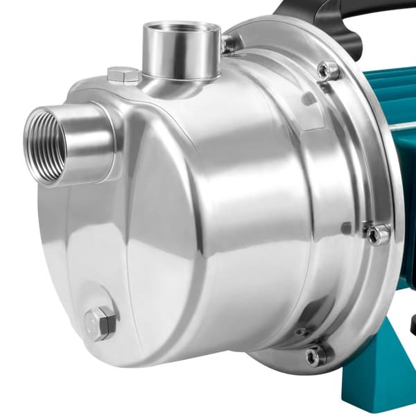 800W 4,8bar 3700L/H 40m lyft 7m sughöjd grundbrunnspump, bärbar trädgårdssprinklerpump för bevattning, vattenöverföring, hushåll