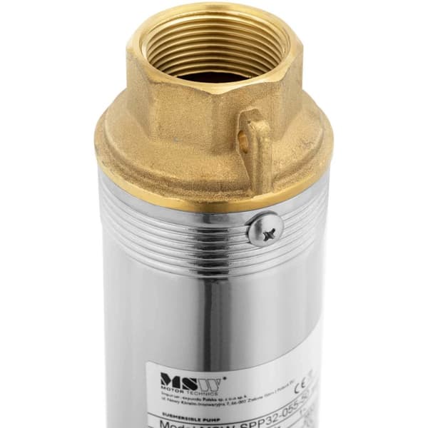 Dykpumpe til dyb brønd STAL 750 W 3800 l/t op til 60 m