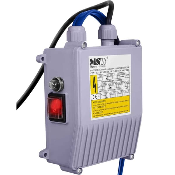 Dykpumpe til dyb brønd STAL 750 W 3800 l/t op til 60 m