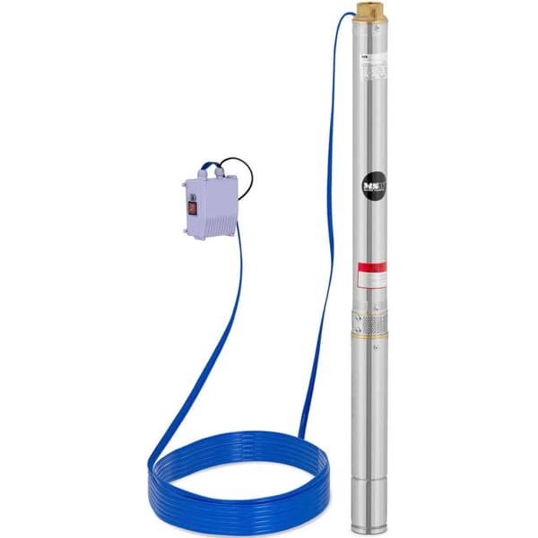 Dykpumpe til dyb brønd STAL 750 W 3800 l/t op til 60 m