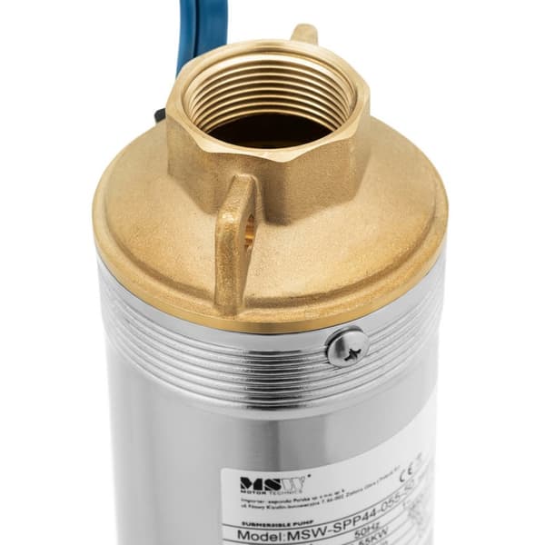 Dränkbar pump för djupbrunn STAL 750 W 6000 l/h upp till 58 m