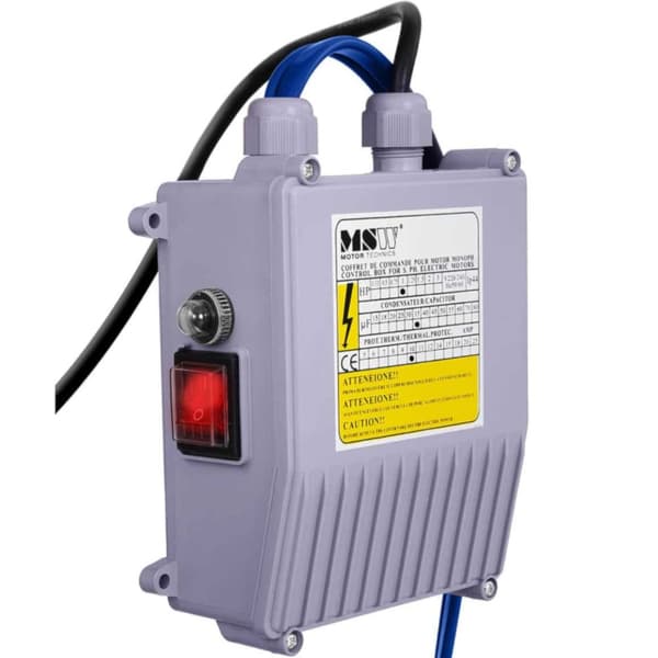 Dykpumpe til dyb brønd STÅL 100 W 6000 l/t op til 72 m