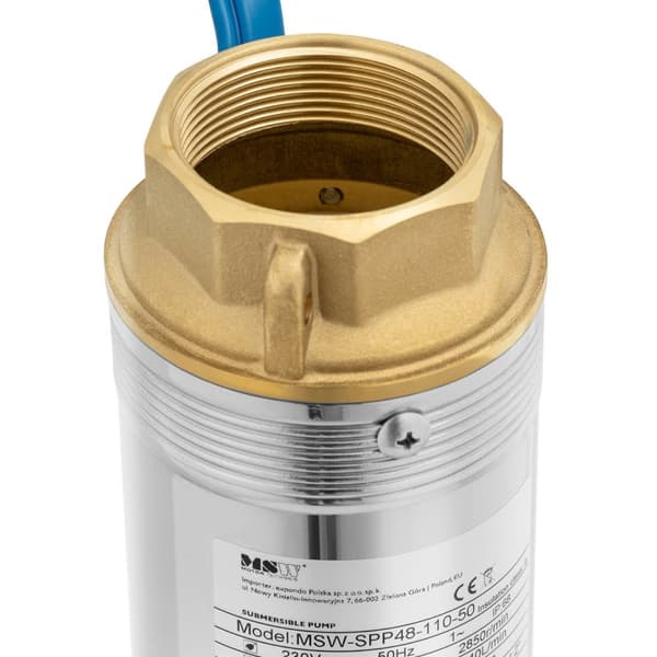 Dykpumpe til dyb brønd STAL 1500 W 10800 l/t op til 54 m
