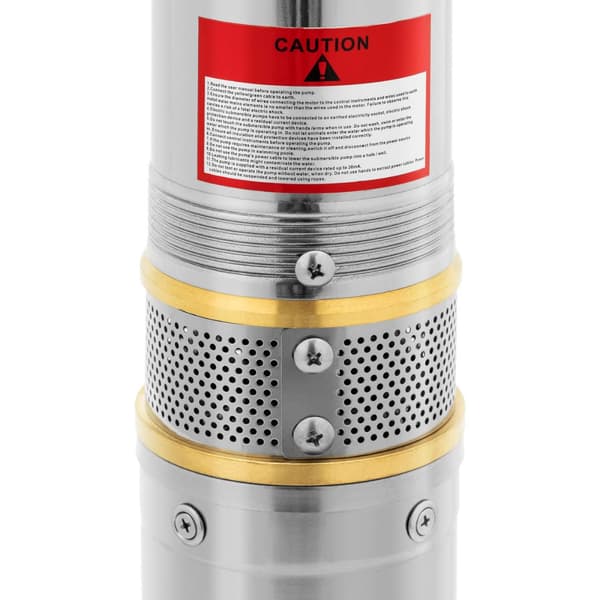 Dykpumpe til dyb brønd STAL 750 W 6000 l/t op til 58 m