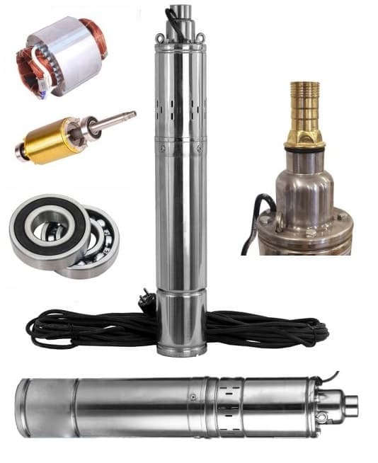 DYB BRØNDEPUMPE EFFEKTIV 3"" 1800L/H