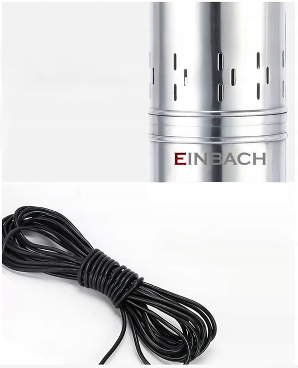 DEEP BRØNDPUMPE EFFEKTIV 4"" 2400L/H