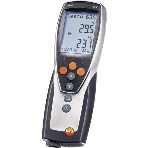 testo 635-2 Hygrometer 0 % rF 100 % rF Datalogg-funktion