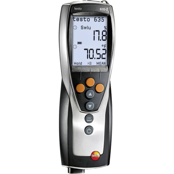 testo 635-2 Hygrometer 0 % rF 100 % rF Datalogg-funktion