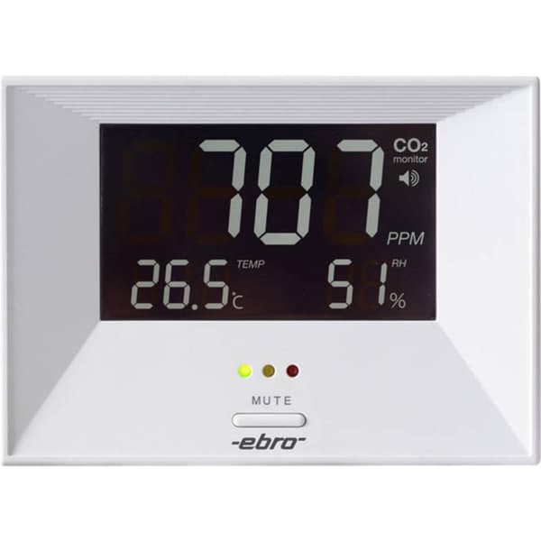 ebro RM 100 Koldioxidmätare 0 - 3000 ppm med temperaturmätning