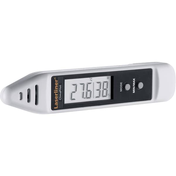 Laserliner ClimaPilot Hygrometer 20 % rF 99 % rF Daggpunkt-/mögel-varningsdisplay