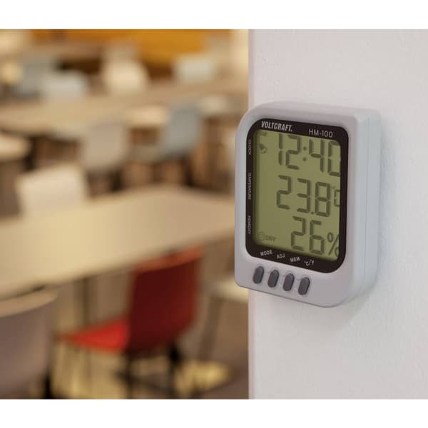 VOLTCRAFT HM-100 Hygrometer 20 % rF 90 % rF