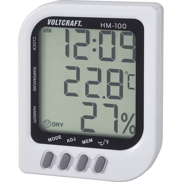 VOLTCRAFT HM-100 Hygrometer 20 % rF 90 % rF