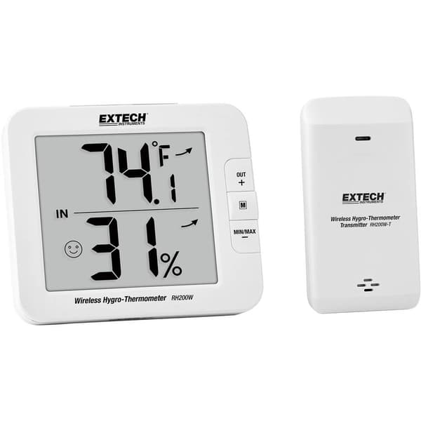 Extech RH200W Hygrometer 1 % rF 99 % rF