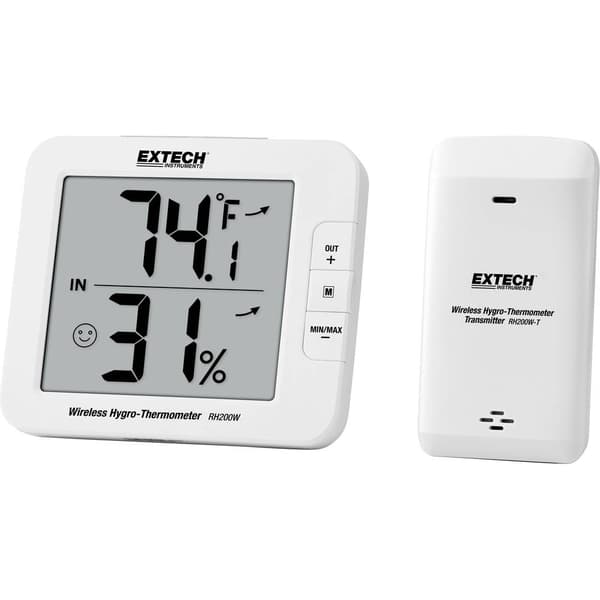 Extech RH200W Hygrometer 1 % rF 99 % rF