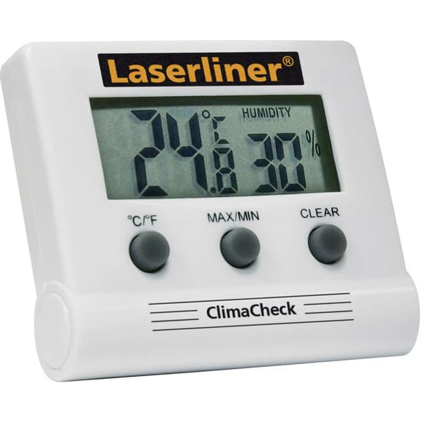 Hygrometer Laserliner ClimaCheck 20 % rF 99 % rF Kalibrerad: (ej certifierad kalibrering)