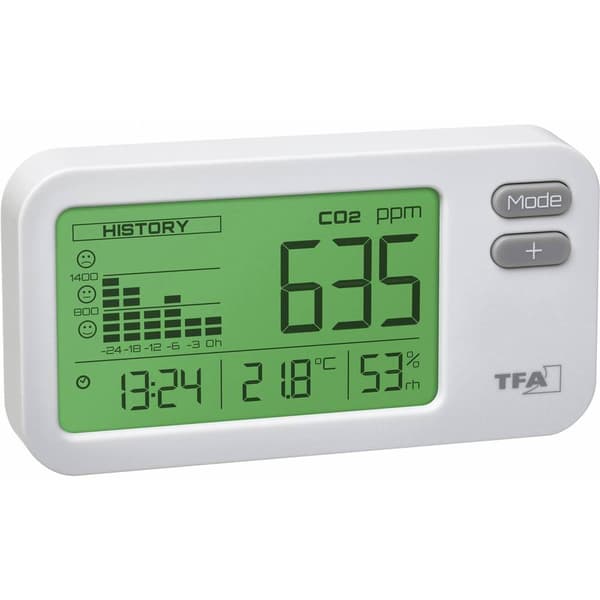 TFA Dostmann AirCo2ntrol COACH Koldioxidmätare