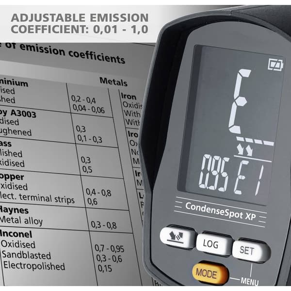 Laserliner CondenseSpot XP Hygrometer 1 % rF 99 % rF