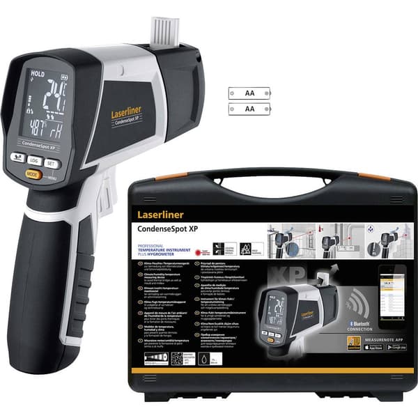 Laserliner CondenseSpot XP Hygrometer 1 % rF 99 % rF