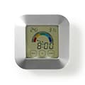Miniatyrbillede 4 af 6: Nedis KATR105SI Hygrometer Temperatur Meter Time Touch Screen