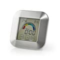 Miniatyrbillede 6 af 6: Nedis KATR105SI Hygrometer Temperatur Meter Time Touch Screen