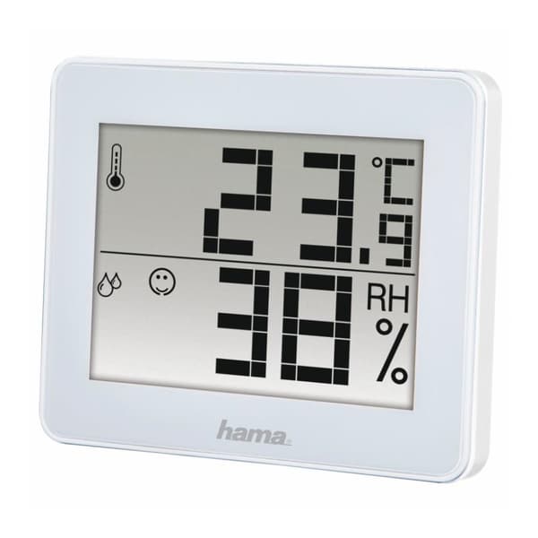 Hama TH-130 Termo/Hygrometer Hvid