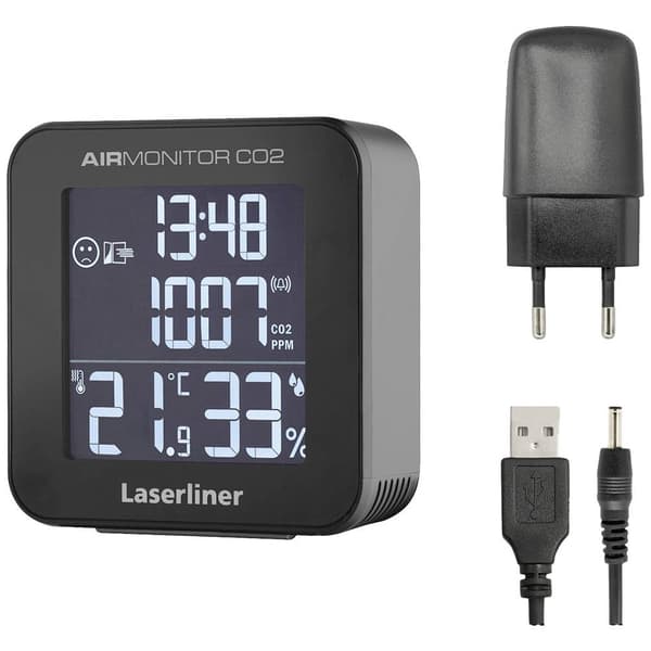 Laserliner AirMonitor CO2 Koldioxidmätare 400 - 9999 ppm