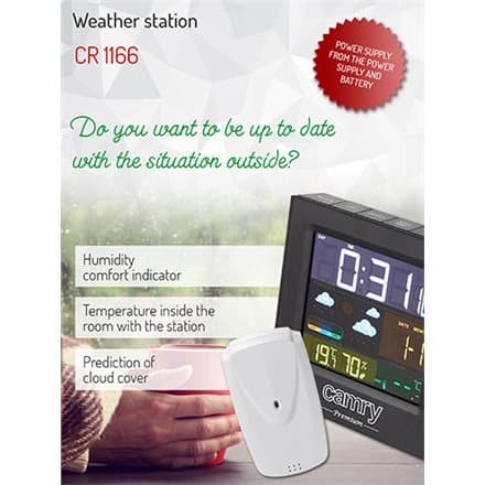 Camry CR 1166 Weather station