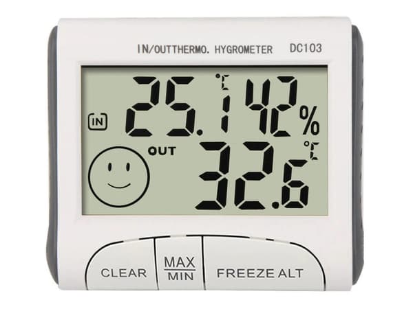 Väderstation - Termometer & Hygrometer