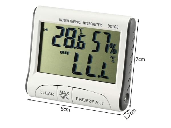 Väderstation - Termometer & Hygrometer