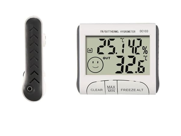 Väderstation - Termometer & Hygrometer