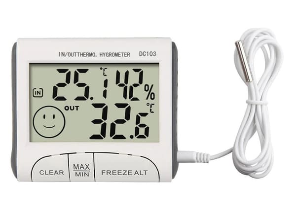 Väderstation - Termometer & Hygrometer
