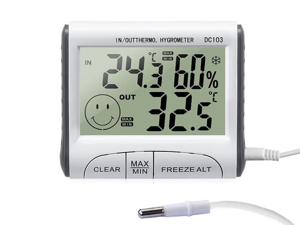 Väderstation - Termometer & Hygrometer