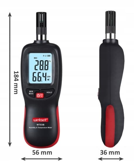 HYGROMETER BLUETOOTH temperatur fuktighetsmätare
