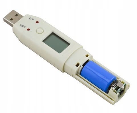 TEMPERATUR FUGTIGHED LOGGER USB HYGROMETER