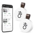 Miniatyrbillede 1 af 8: Lollanda Bluetooth termometer og hygrometer med datalagring / trådløst termometer og hygrometer, pakke med 1/2/3