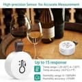 Miniatyrbild 3 av 7: OBOSOE 1/2/3-pack Bluetooth Termometer & Hygrometer med App – Trådlös Temperatur- och Fuktmätare med Datalagring