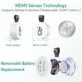 Miniatyrbild 5 av 7: OBOSOE 1/2/3-pack Bluetooth Termometer & Hygrometer med App – Trådlös Temperatur- och Fuktmätare med Datalagring