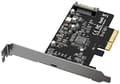 Pikkukuva 1 / 8: Maiwo KC008 PCI Express x4 -kortti–1x ulkoinen USB Type C, 20 Gb/s, USB 3.2 Gen 2 x2, PCIe 3.0 x4