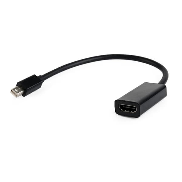 Gembird A-MDPM-HDMIF-02 video cable adapter Mini DisplayPort HDMI Type A (Standard) Black
