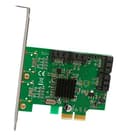 Miniatyrbillede 2 af 3: Controller Estillo SATA PCI Express Card - 4 ports