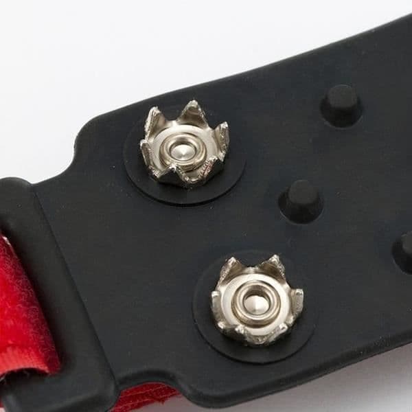 Skridsäkra crampons - Universella - Justerbart Velcro - 12,7 x 1,1 x 5,2 cm - Vandring - Unisex
